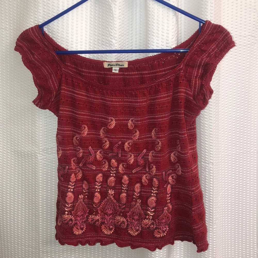 Red shirt